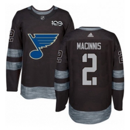 Mens Adidas St Louis Blues 2 Al Macinnis Authentic Black 1917 2017 100th Anniversary NHL Jersey Mens Adidas St Louis Blues 2 Al Macinnis Authentic Black 1917 2017 100th Anniversary NHL Jersey