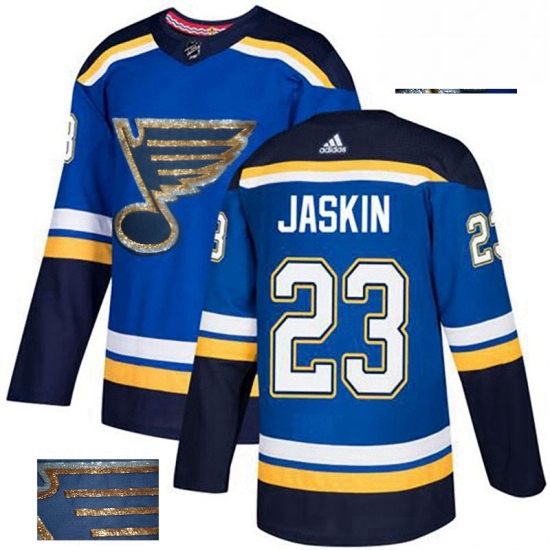 Mens Adidas St Louis Blues 23 Dmitrij Jaskin Authentic Royal Blue Fashion Gold NHL Jersey Mens Adidas St Louis Blues 23 Dmitrij Jaskin Authentic Royal Blue Fashion Gold NHL Jersey