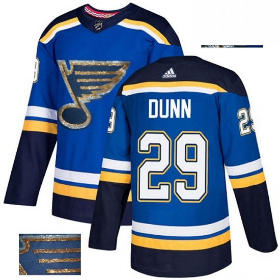 Mens Adidas St Louis Blues 29 Vince Dunn Authentic Royal Blue Fashion Gold NHL Jersey Mens Adidas St Louis Blues 29 Vince Dunn Authentic Royal Blue Fashion Gold NHL Jersey