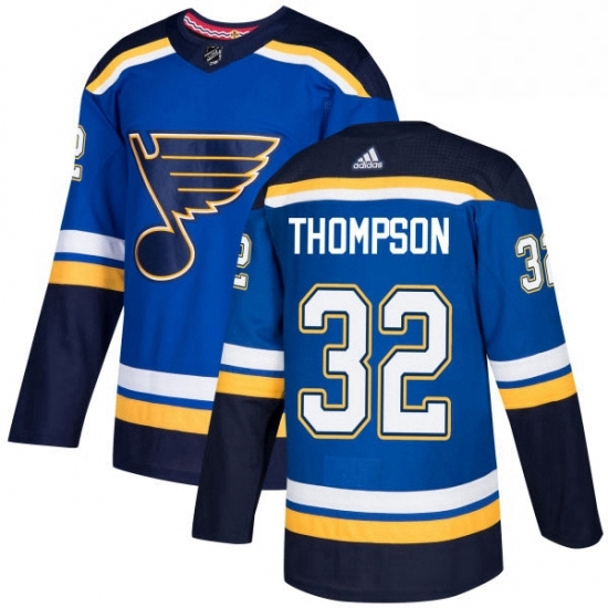 Mens Adidas St Louis Blues 32 Tage Thompson Authentic Royal Blue Home NHL Jersey Mens Adidas St Louis Blues 32 Tage Thompson Authentic Royal Blue Home NHL Jersey