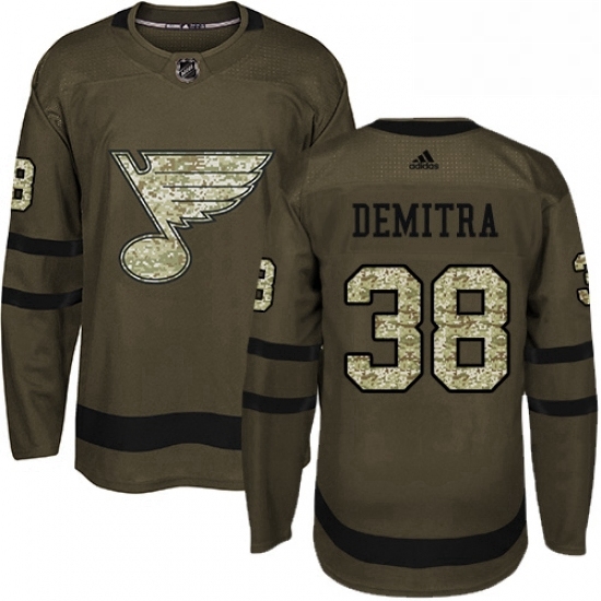 Mens Adidas St Louis Blues 38 Pavol Demitra Premier Green Salute to Service NHL Jersey Mens Adidas St Louis Blues 38 Pavol Demitra Premier Green Salute to Service NHL Jersey