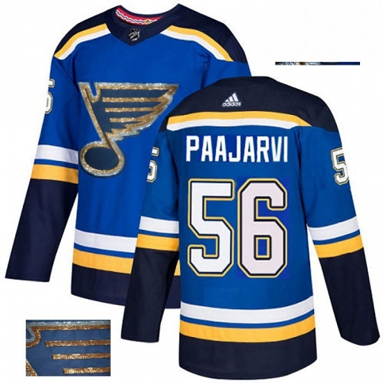 Mens Adidas St Louis Blues 56 Magnus Paajarvi Authentic Royal Blue Fashion Gold NHL Jersey Mens Adidas St Louis Blues 56 Magnus Paajarvi Authentic Royal Blue Fashion Gold NHL Jersey