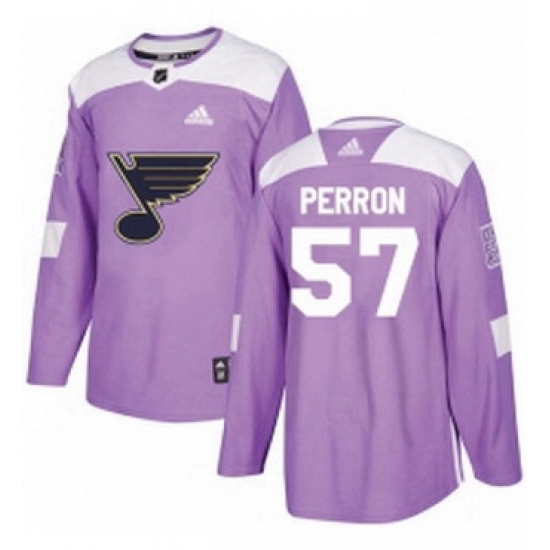 Mens Adidas St Louis Blues 57 David Perron Authentic Purple Fights Cancer Practice NHL Jersey Mens Adidas St Louis Blues 57 David Perron Authentic Purple Fights Cancer Practice NHL Jersey
