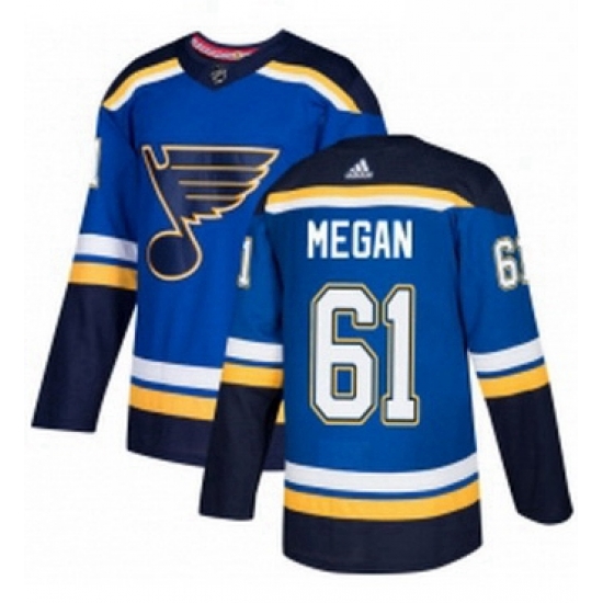 Mens Adidas St Louis Blues 61 Wade Megan Authentic Royal Blue Home NHL Jersey Mens Adidas St Louis Blues 61 Wade Megan Authentic Royal Blue Home NHL Jersey