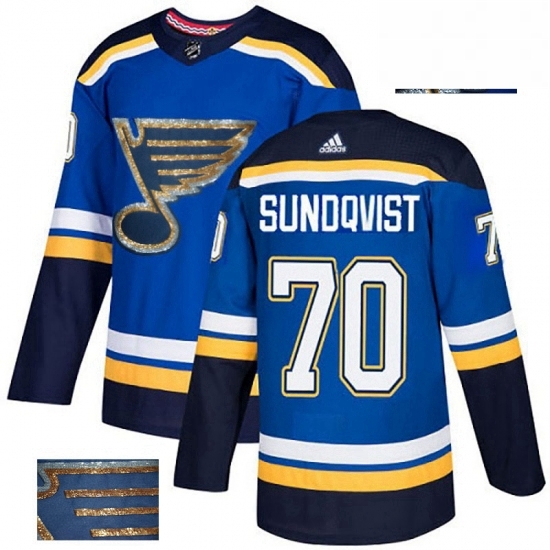 Mens Adidas St Louis Blues 70 Oskar Sundqvist Authentic Royal Blue Fashion Gold NHL Jersey Mens Adidas St Louis Blues 70 Oskar Sundqvist Authentic Royal Blue Fashion Gold NHL Jersey