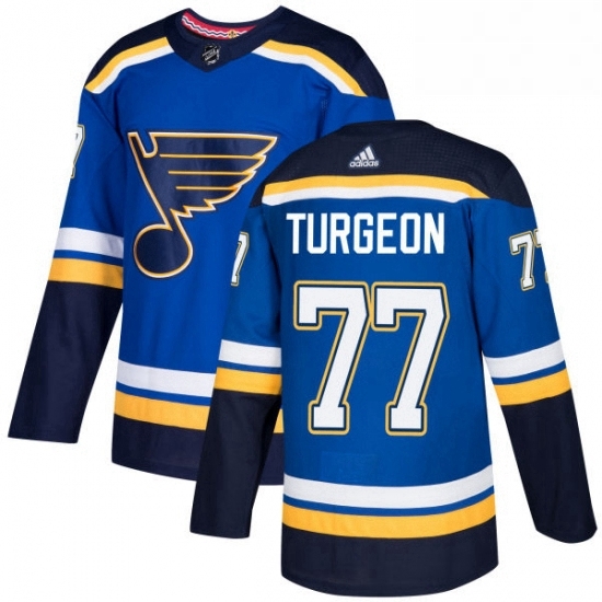 Mens Adidas St Louis Blues 77 Pierre Turgeon Premier Royal Blue Home NHL Jersey Mens Adidas St Louis Blues 77 Pierre Turgeon Premier Royal Blue Home NHL Jersey