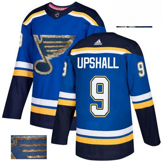 Mens Adidas St Louis Blues 9 Scottie Upshall Authentic Royal Blue Fashion Gold NHL Jersey Mens Adidas St Louis Blues 9 Scottie Upshall Authentic Royal Blue Fashion Gold NHL Jersey