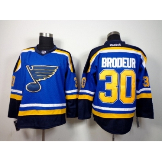 NHL St.Louis Blues #30 Brodeur blue jerseys NHL St.Louis Blues #30 Brodeur blue jerseys