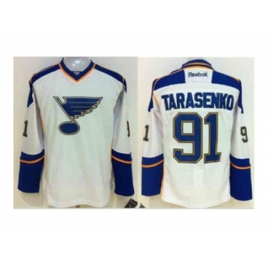 NHL St.Louis Blues 91 Vladimir Tarasenko White Jersey NHL St.Louis Blues 91 Vladimir Tarasenko White Jersey