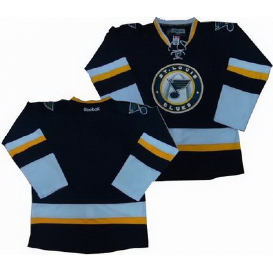 ST.LOUIS BLUES BLANK Dark Blue Third Jerseys ST.LOUIS BLUES BLANK Dark Blue Third Jerseys