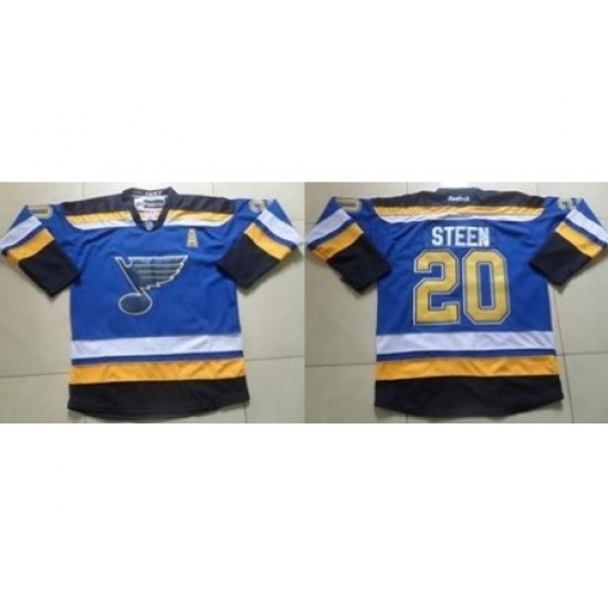 St. Louis Blues #20 Alexander Steen Light Blue Home Stitched Jersey St. Louis Blues #20 Alexander Steen Light Blue Home Stitched Jersey