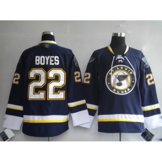 St. Louis Blues 22 BOYES Third Jersey St. Louis Blues 22 BOYES Third Jersey
