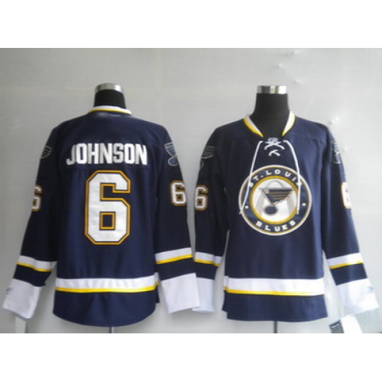 St. Louis Blues 6 JOHNSON Third Jersey St. Louis Blues 6 JOHNSON Third Jersey