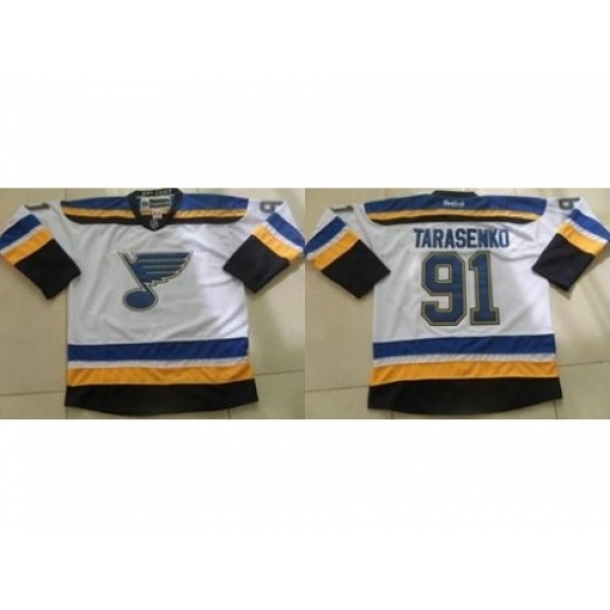 St. Louis Blues #91 Vladimir Tarasenko White Stitched Jersey St. Louis Blues #91 Vladimir Tarasenko White Stitched Jersey