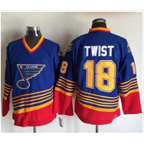 St.Louis Blues #18 Tony Twist Light Blue Red CCM Throwback Stitched NHL Jersey St.Louis Blues #18 Tony Twist Light Blue Red CCM Throwback Stitched NHL Jersey