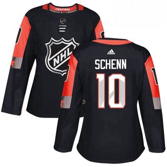 Womens Adidas St Louis Blues 10 Brayden Schenn Authentic Black 2018 All Star Central Division NHL Jersey Womens Adidas St Louis Blues 10 Brayden Schenn Authentic Black 2018 All Star Central Division NHL Jersey