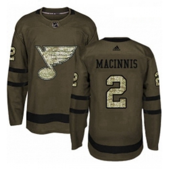 Youth Adidas St Louis Blues 2 Al Macinnis Authentic Green Salute to Service NHL Jersey Youth Adidas St Louis Blues 2 Al Macinnis Authentic Green Salute to Service NHL Jersey