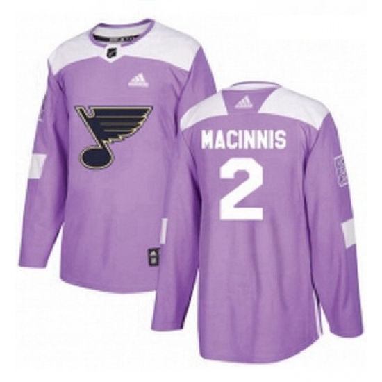 Youth Adidas St Louis Blues 2 Al Macinnis Authentic Purple Fights Cancer Practice NHL Jersey Youth Adidas St Louis Blues 2 Al Macinnis Authentic Purple Fights Cancer Practice NHL Jersey