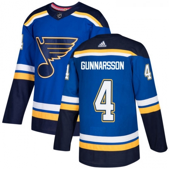 Youth Adidas St Louis Blues 4 Carl Gunnarsson Authentic Royal Blue Home NHL Jersey Youth Adidas St Louis Blues 4 Carl Gunnarsson Authentic Royal Blue Home NHL Jersey
