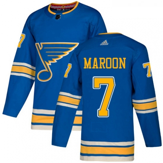 Youth Adidas St Louis Blues 7 Patrick Maroon Authentic Navy Blue Alternate NHL Jersey Youth Adidas St Louis Blues 7 Patrick Maroon Authentic Navy Blue Alternate NHL Jersey