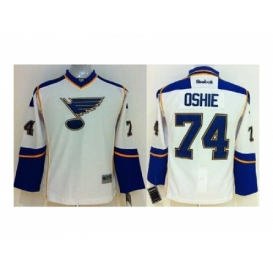 Youth NHL Jerseys St. Louis Blues #74 Oshie white Youth NHL Jerseys St. Louis Blues #74 Oshie white