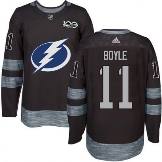 Lightning #11 Brian Boyle Black 1917 2017 100th Anniversary Stitched NHL Jersey Lightning #11 Brian Boyle Black 1917 2017 100th Anniversary Stitched NHL Jersey