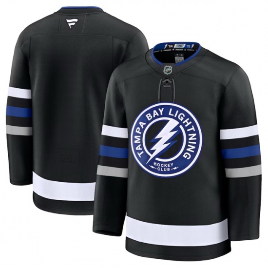 Men Tampa Bay Lightning Blank Black 2024 25 Alternate Stitched Hockey Jersey Men Tampa Bay Lightning Blank Black 2024 25 Alternate Stitched Hockey Jersey