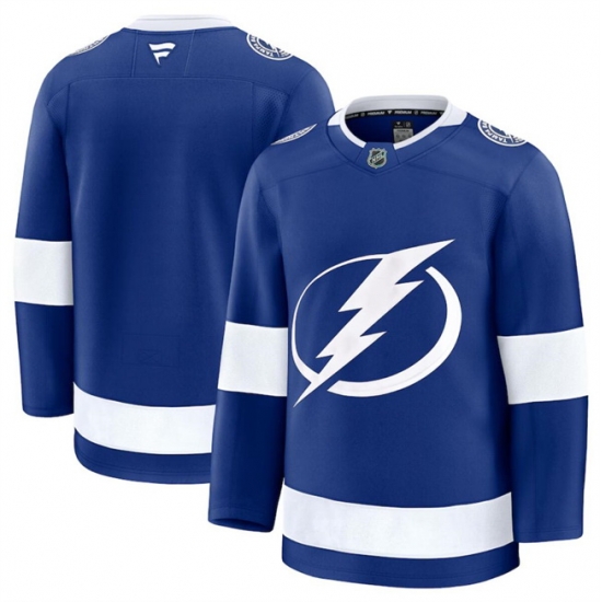 Men Tampa Bay Lightning Blank Blue 2024 25 Home Stitched Hockey Jersey Men Tampa Bay Lightning Blank Blue 2024 25 Home Stitched Hockey Jersey