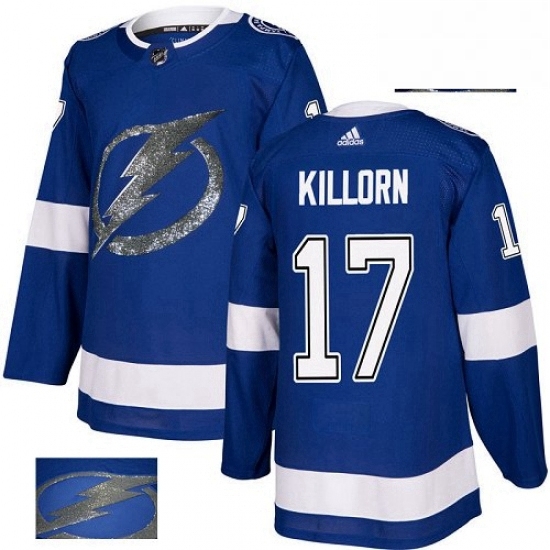 Mens Adidas Tampa Bay Lightning 17 Alex Killorn Authentic Royal Blue Fashion Gold NHL Jersey Mens Adidas Tampa Bay Lightning 17 Alex Killorn Authentic Royal Blue Fashion Gold NHL Jersey
