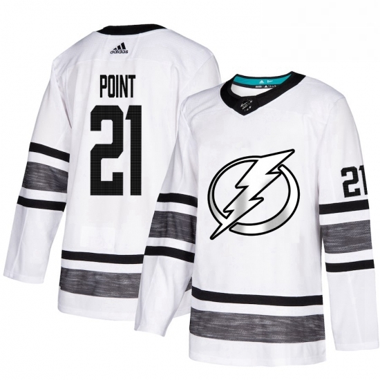 Mens Adidas Tampa Bay Lightning 21 Brayden Point White 2019 All Star Game Parley Authentic Stitched NHL Jersey Mens Adidas Tampa Bay Lightning 21 Brayden Point White 2019 All Star Game Parley Authentic Stitched NHL Jersey