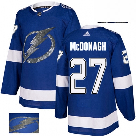 Mens Adidas Tampa Bay Lightning 27 Ryan McDonagh Authentic Royal Blue Fashion Gold NHL Jerse Mens Adidas Tampa Bay Lightning 27 Ryan McDonagh Authentic Royal Blue Fashion Gold NHL Jerse