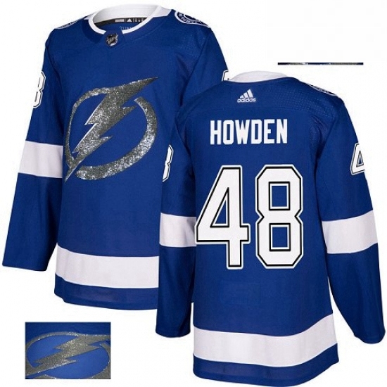 Mens Adidas Tampa Bay Lightning 48 Brett Howden Authentic Royal Blue Fashion Gold NHL Jersey Mens Adidas Tampa Bay Lightning 48 Brett Howden Authentic Royal Blue Fashion Gold NHL Jersey