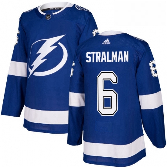 Mens Adidas Tampa Bay Lightning 6 Anton Stralman Authentic Royal Blue Home NHL Jersey Mens Adidas Tampa Bay Lightning 6 Anton Stralman Authentic Royal Blue Home NHL Jersey