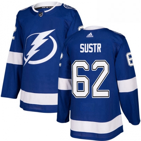 Mens Adidas Tampa Bay Lightning 62 Andrej Sustr Premier Royal Blue Home NHL Jersey Mens Adidas Tampa Bay Lightning 62 Andrej Sustr Premier Royal Blue Home NHL Jersey