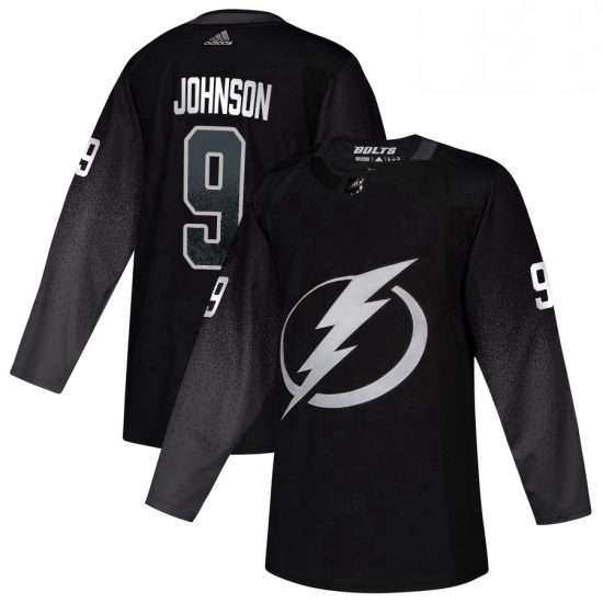 Mens Tampa Bay Lightning 9 Tyler Johnson adidas Alternate Authentic Player Jersey Black Mens Tampa Bay Lightning 9 Tyler Johnson adidas Alternate Authentic Player Jersey Black