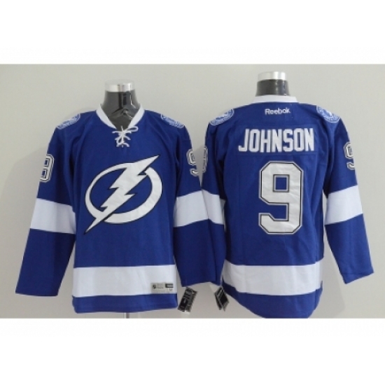 NHL tampa bay lightning #9 Johnson blue jerseys new NHL tampa bay lightning #9 Johnson blue jerseys new
