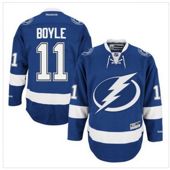 Tampa Bay Lightning #11 Brian Boyle Blue Stitched NHL Jersey Tampa Bay Lightning #11 Brian Boyle Blue Stitched NHL Jersey