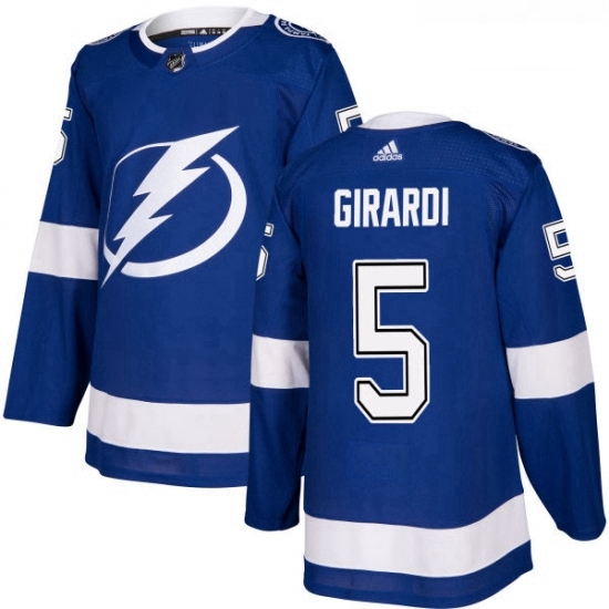 Youth Adidas Tampa Bay Lightning 5 Dan Girardi Authentic Royal Blue Home NHL Jersey Youth Adidas Tampa Bay Lightning 5 Dan Girardi Authentic Royal Blue Home NHL Jersey