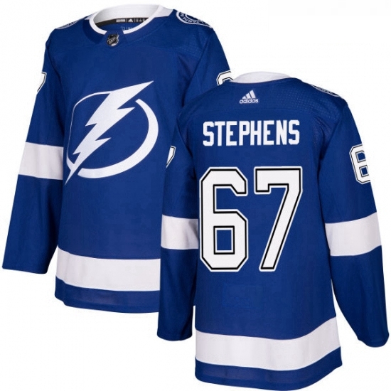 Youth Adidas Tampa Bay Lightning 67 Mitchell Stephens Authentic Royal Blue Home NHL Jersey Youth Adidas Tampa Bay Lightning 67 Mitchell Stephens Authentic Royal Blue Home NHL Jersey