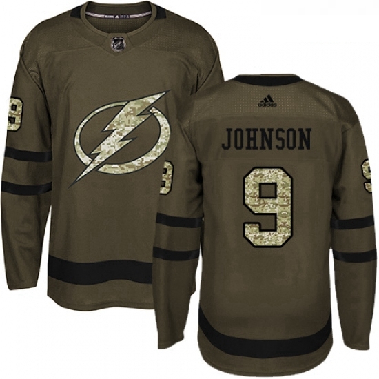Youth Adidas Tampa Bay Lightning 9 Tyler Johnson Authentic Green Salute to Service NHL Jersey Youth Adidas Tampa Bay Lightning 9 Tyler Johnson Authentic Green Salute to Service NHL Jersey