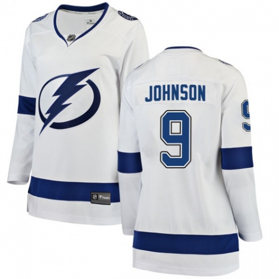Women Adidas Tampa Bay Lightning 9 Tyler Johnson Premier White Home NHL Jersey Women Adidas Tampa Bay Lightning 9 Tyler Johnson Premier White Home NHL Jersey