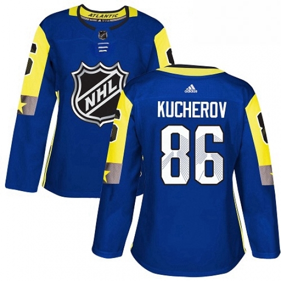 Womens Adidas Tampa Bay Lightning 86 Nikita Kucherov Authentic Royal Blue 2018 All Star Atlantic Division NHL Jersey Womens Adidas Tampa Bay Lightning 86 Nikita Kucherov Authentic Royal Blue 2018 All Star Atlantic Division NHL Jersey