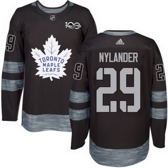 Maple Leafs #29 William Nylander Black 1917 2017 100th Anniversary Stitched NHL Jersey Maple Leafs #29 William Nylander Black 1917 2017 100th Anniversary Stitched NHL Jersey