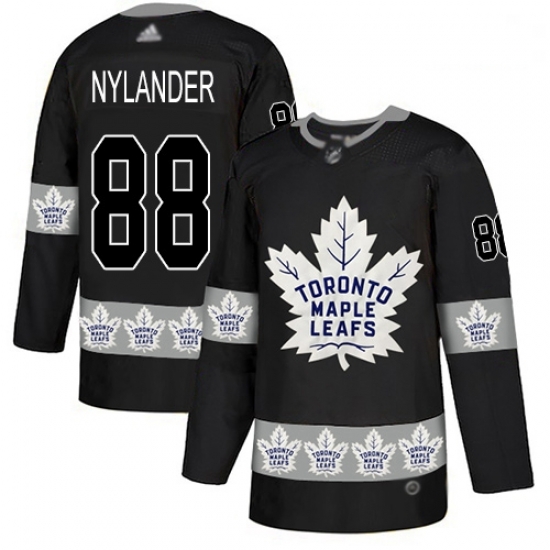 Maple Leafs 88 William Nylander Black Authentic Team Logo Fashion Stitched Hockey Jersey Maple Leafs 88 William Nylander Black Authentic Team Logo Fashion Stitched Hockey Jersey