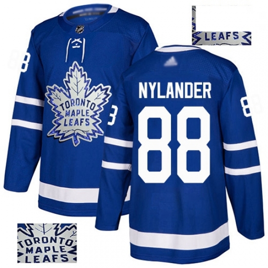 Maple Leafs 88 William Nylander Blue Home Authentic Fashion Gold Stitched Hockey Jersey Maple Leafs 88 William Nylander Blue Home Authentic Fashion Gold Stitched Hockey Jersey