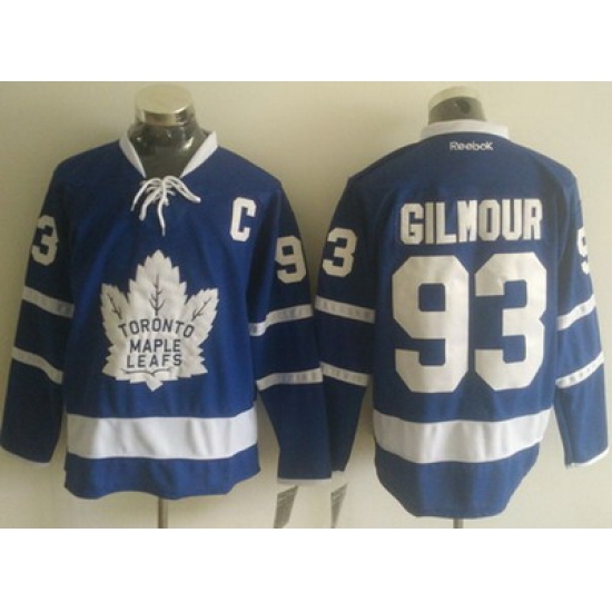Maple Leafs #93 Doug Gilmour Blue New Stitched NHL Jersey Maple Leafs #93 Doug Gilmour Blue New Stitched NHL Jersey