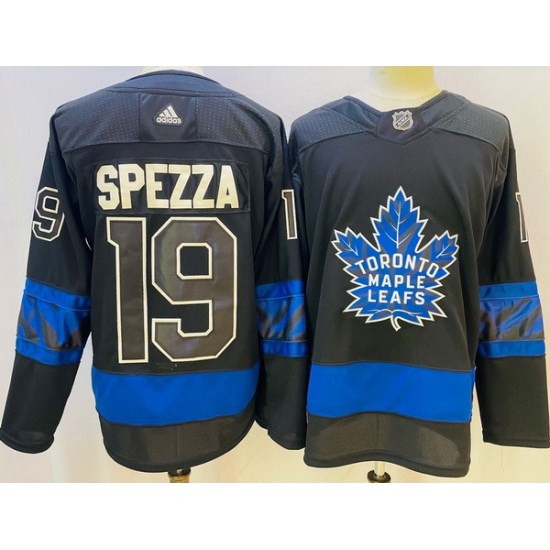Men Toronto Maple Leafs Black 19 Jason Spezza Alternate Premier Breakaway Reversible Stitched jersey Men Toronto Maple Leafs Black 19 Jason Spezza Alternate Premier Breakaway Reversible Stitched jersey