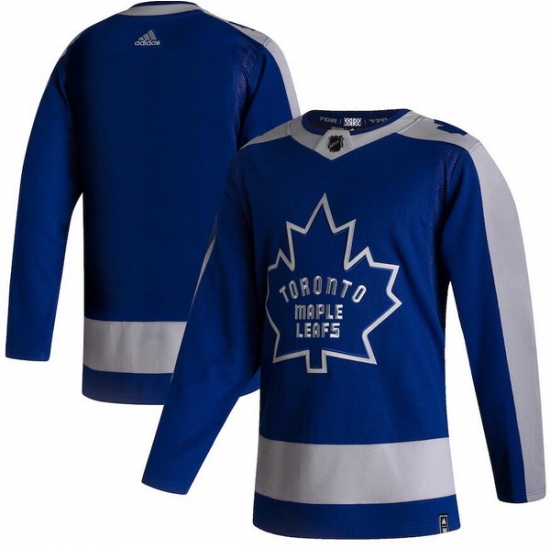 Men Toronto Maple Leafs Blank Blue 2020 21 Reverse Retro Adidas Jersey Men Toronto Maple Leafs Blank Blue 2020 21 Reverse Retro Adidas Jersey