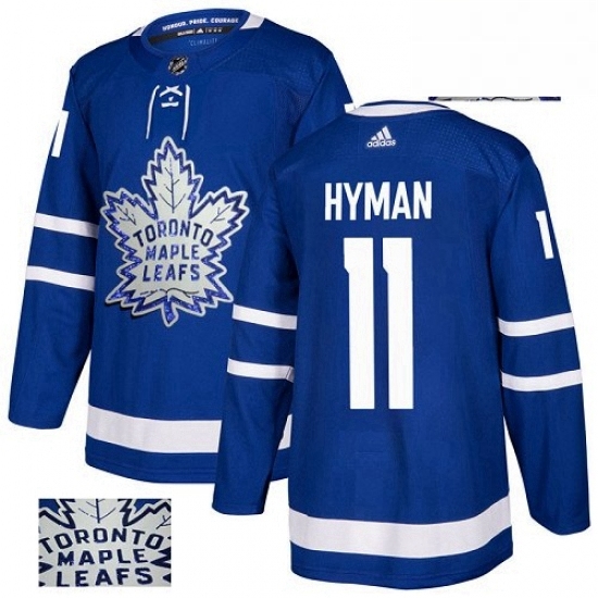 Mens Adidas Toronto Maple Leafs 11 Zach Hyman Authentic Royal Blue Fashion Gold NHL Jersey Mens Adidas Toronto Maple Leafs 11 Zach Hyman Authentic Royal Blue Fashion Gold NHL Jersey