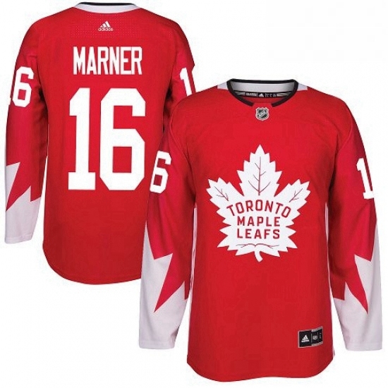 Mens Adidas Toronto Maple Leafs 16 Mitchell Marner Authentic Red Alternate NHL Jersey Mens Adidas Toronto Maple Leafs 16 Mitchell Marner Authentic Red Alternate NHL Jersey